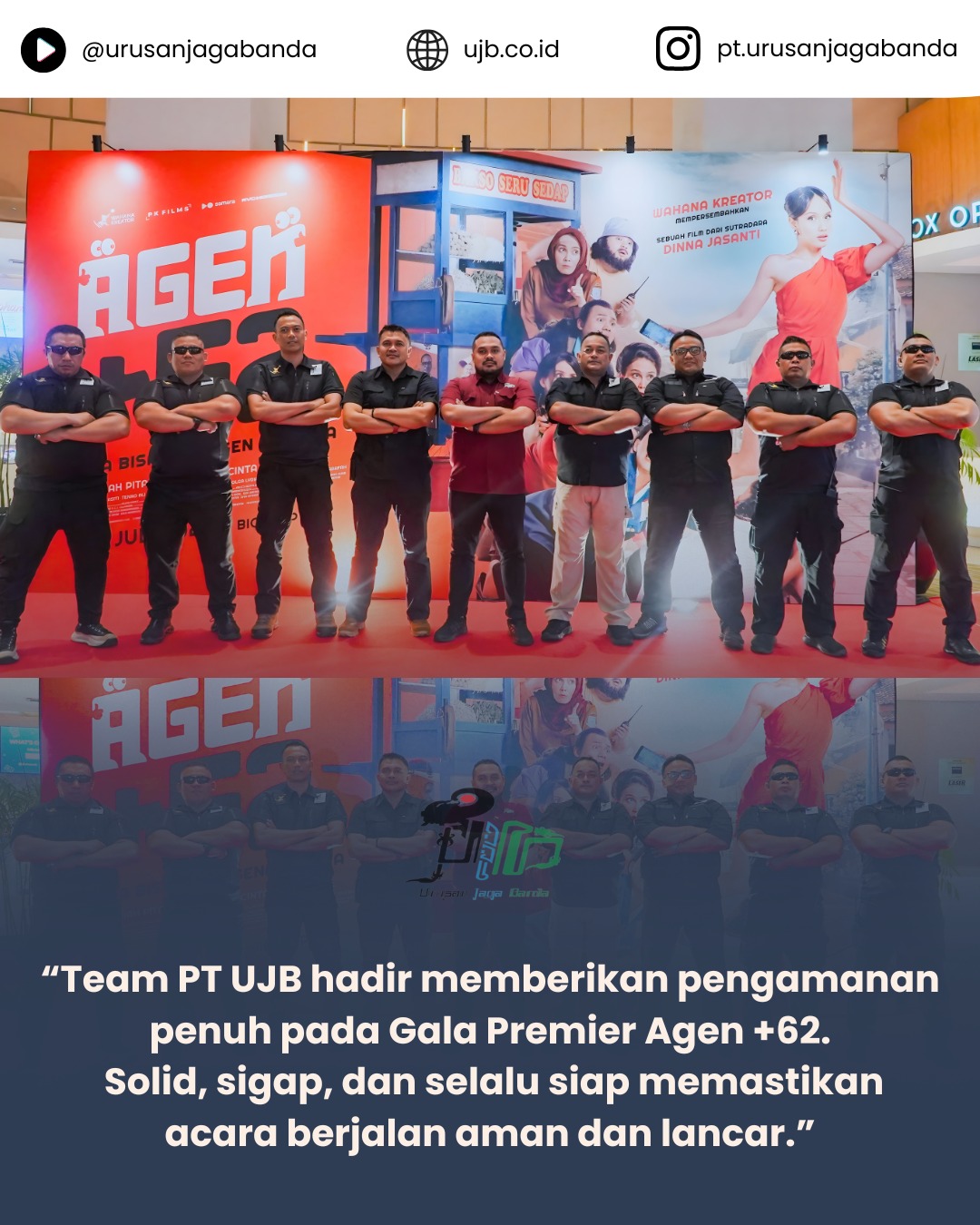 Pengamanan Gala Premier Agen +62